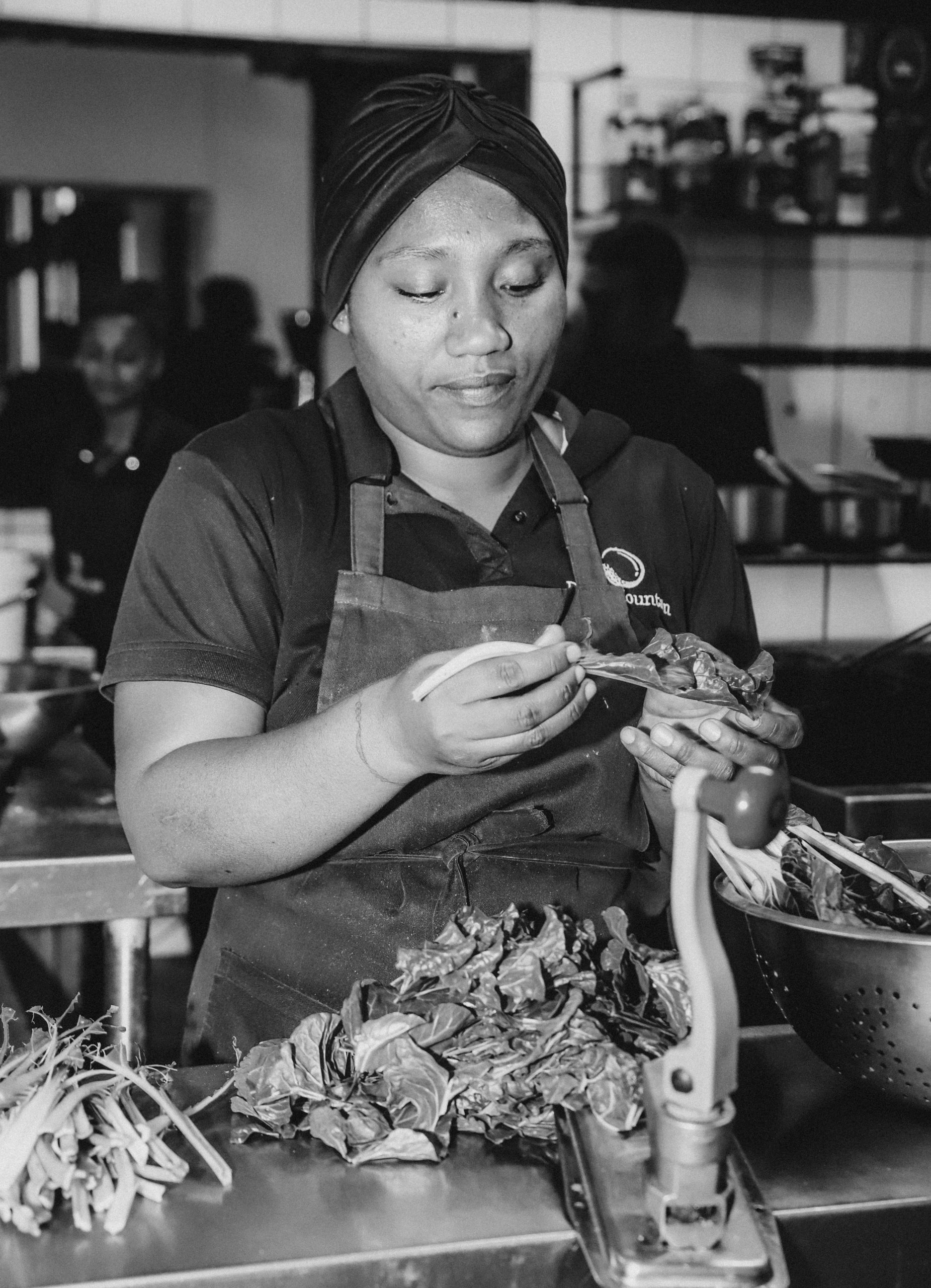 The Blacksmith's Kitchen team at work